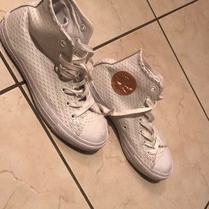 Converse All star white men high top